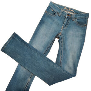 Kimes Ranch Betty Seventeen 17 Womens Bootcut Jeans Sz 0/36 Blue Stretch Western